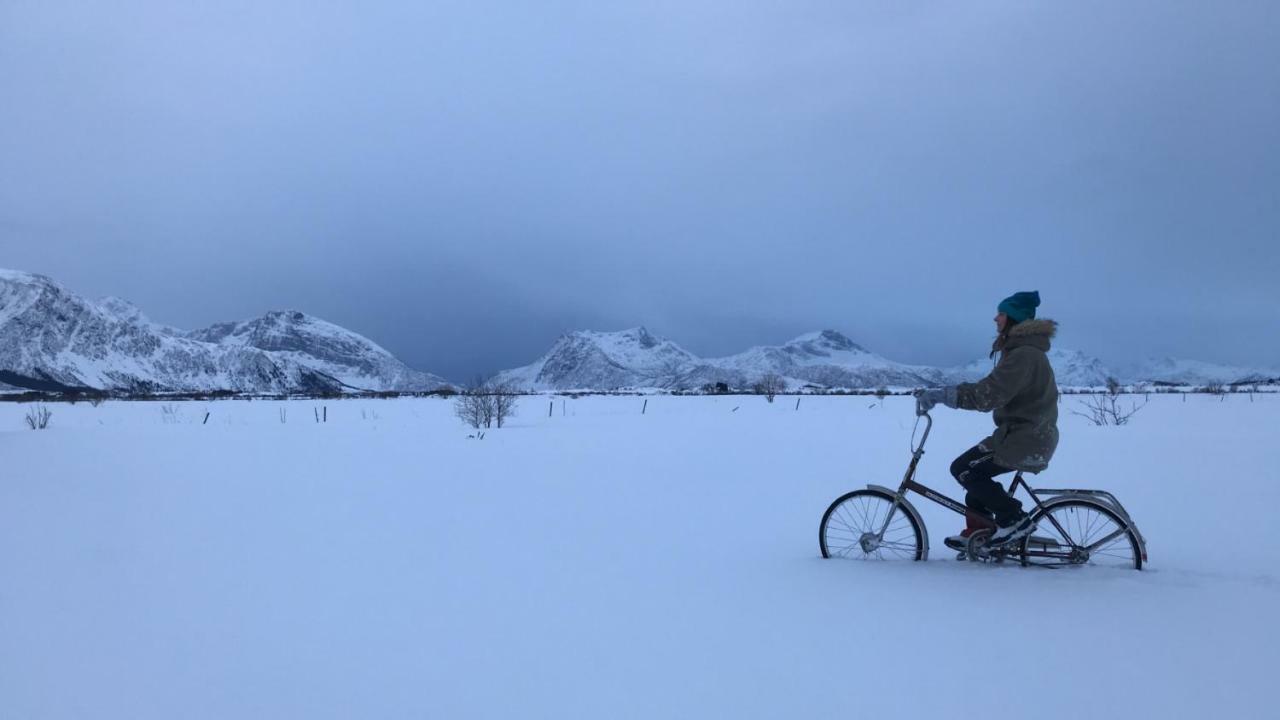 Narnia Lodge Lofoten Gimsoy Bagian luar foto